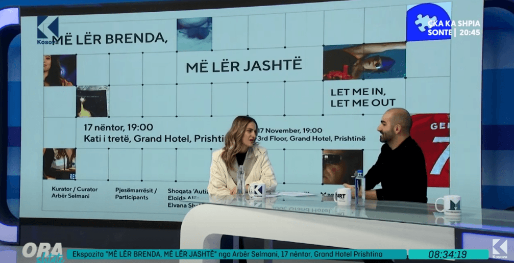 Ekspozita "Më lër brenda, më lër jashtë" nga Arbër Selmani (VIDEO)