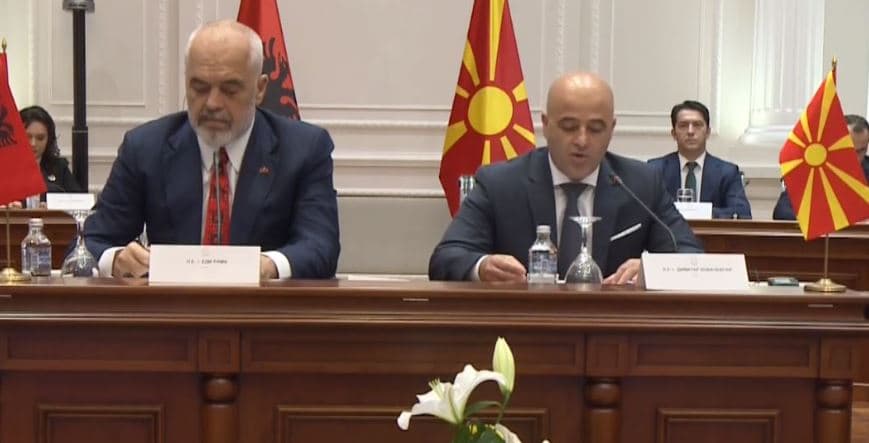 Nis mbledhja e qeverive Shqipëri-Maqedoni e Veriut, Kovaçevski: Qëllimi ynë është i njëjtë, anëtarësimi në BE