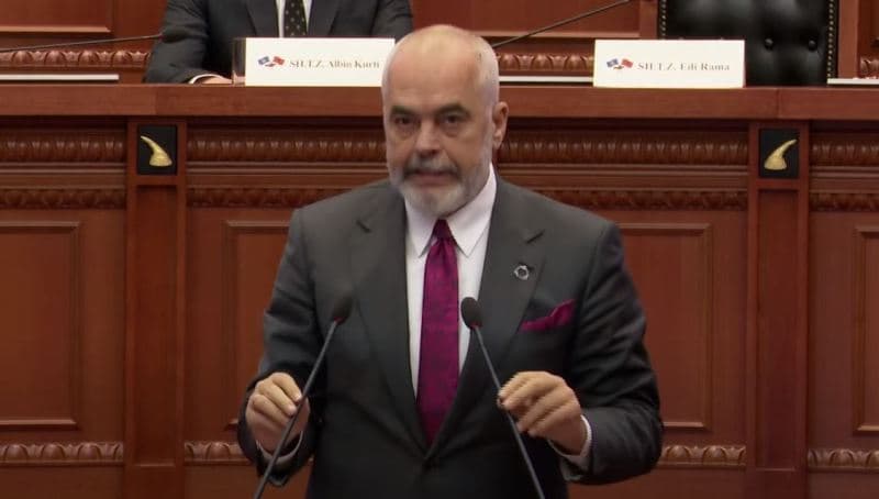Rama mbledh në Tiranë krerët e partive shqiptare të Maqedonisë së Veriut
