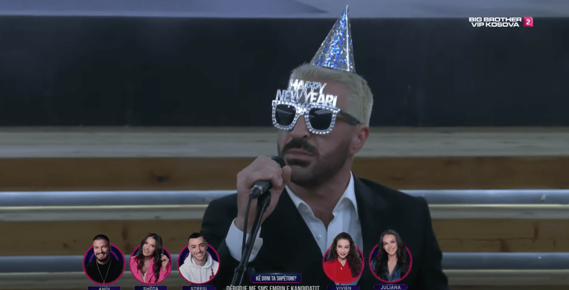 Atmosferë festive në BBVK, Lugati risjellë 'live' hitin e tij "Boom Baby Boom" (VIDEO)