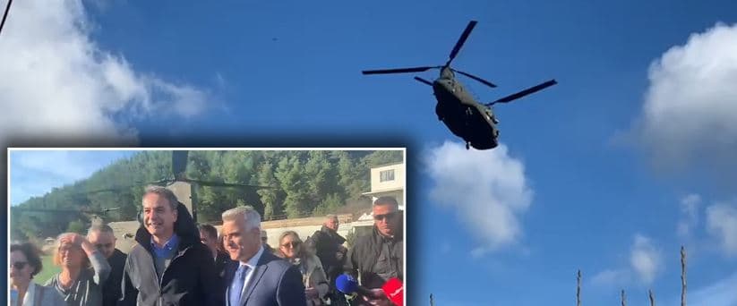 Kryeministri grek shkon në Himarë me helikopter ushtarak