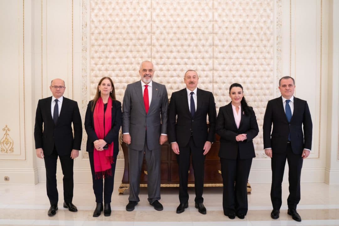Pas liderëve evropianë, Rama takohet me presidentin e Azerbajxhanit