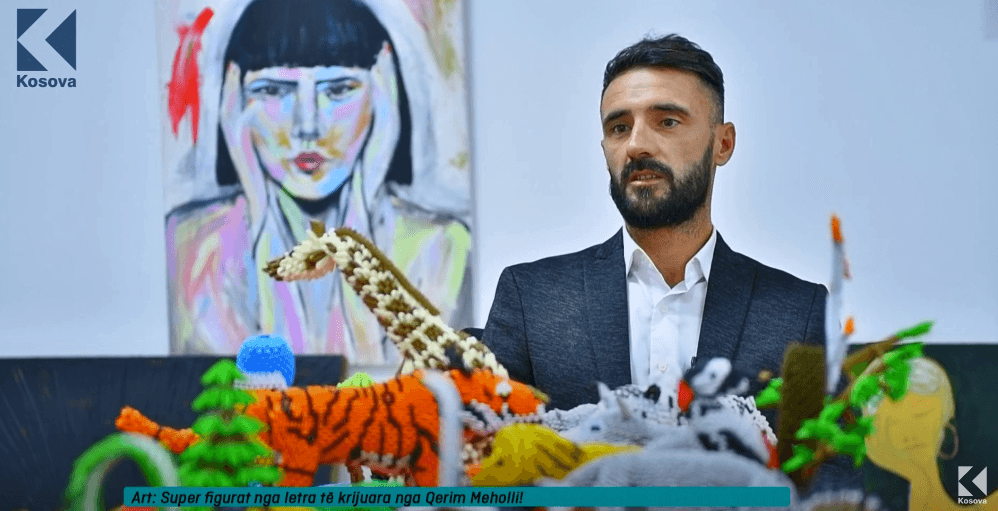 Super figurat nga letra të krijuara nga Qerim Meholli (VIDEO)