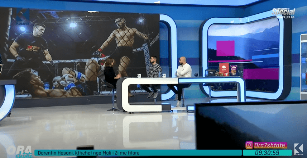 MMA luftëtari, Dorentin Hasani, kthehet nga Mali i Zi me fitore (VIDEO)