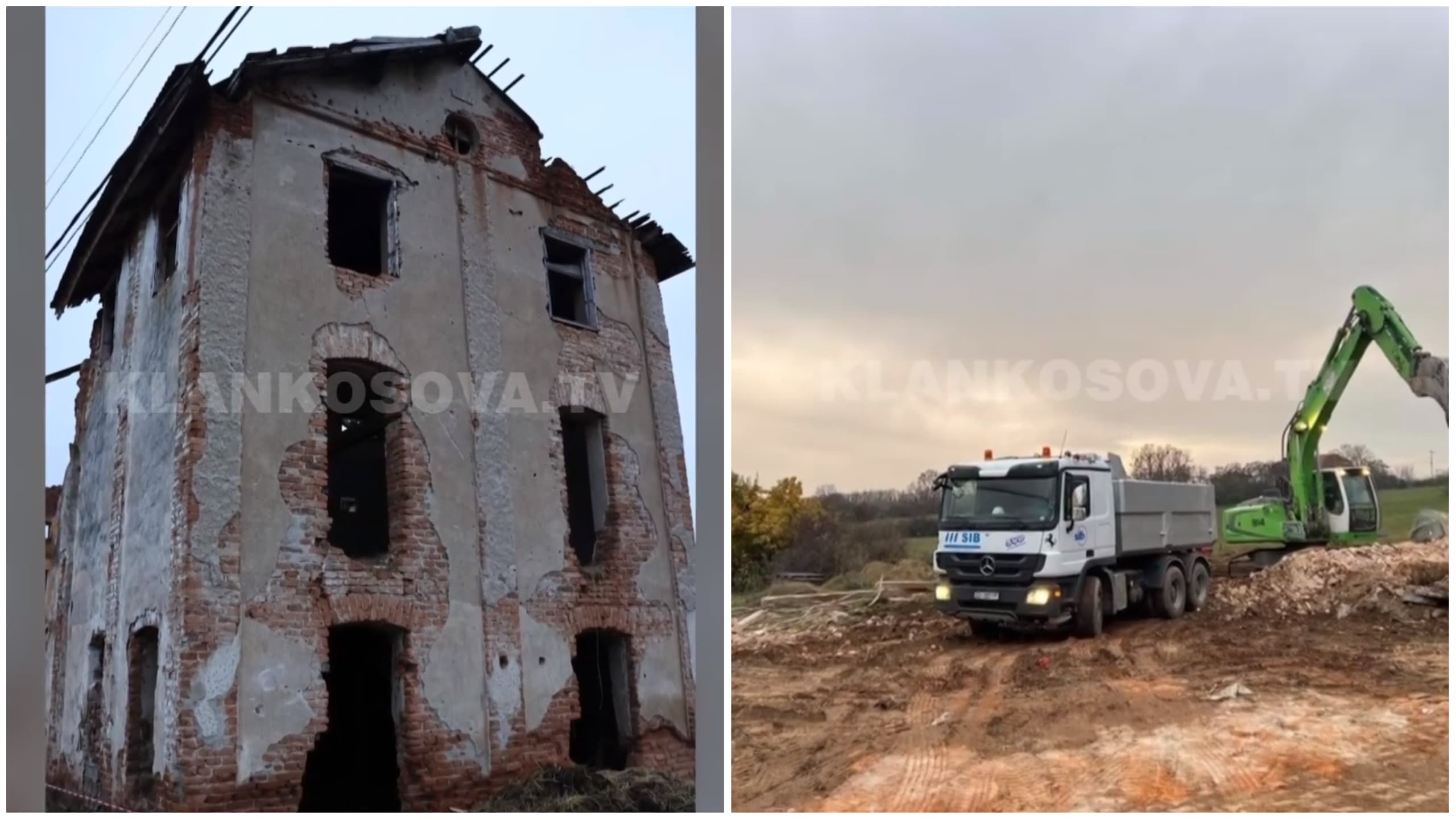 Rrënohet mulliri i rrezikshëm malazez në Istog, u konstatua se s’ka vlera (VIDEO)