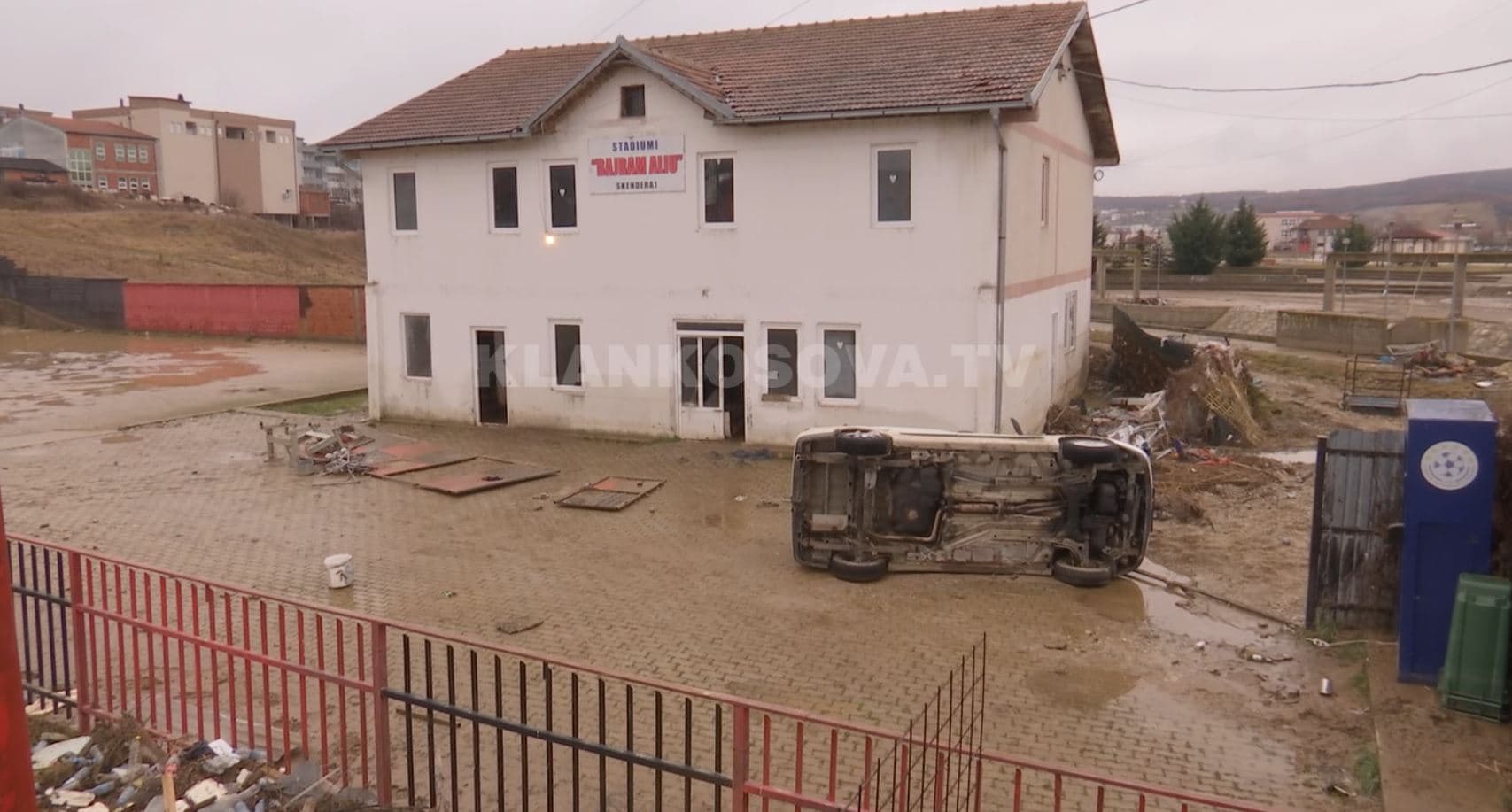 Vërshimet lanë pa stadium klubin e Drenicës