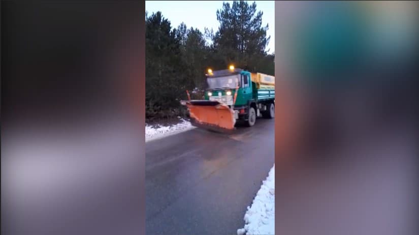 Dëborë dhe shi në Qarkun e Korçës, të gjitha akset rrugore të kalueshme