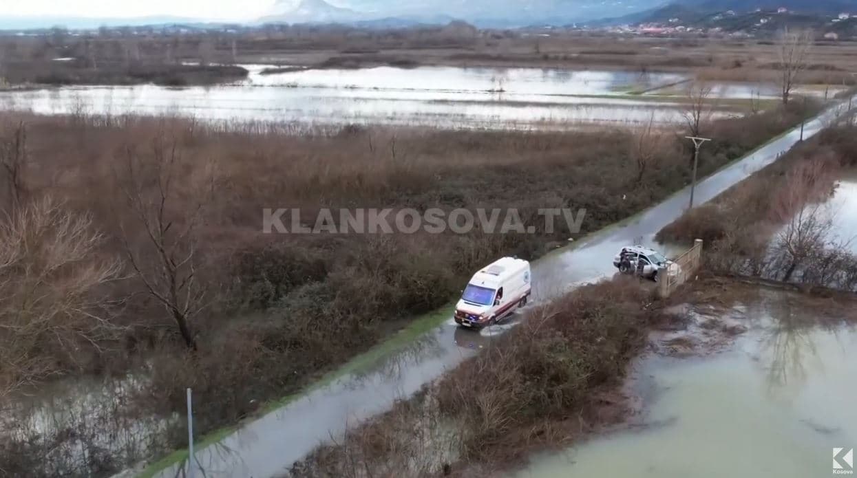 Vërshohet Shkodra, 200 hektarë përmbyten nga uji (VIDEO)