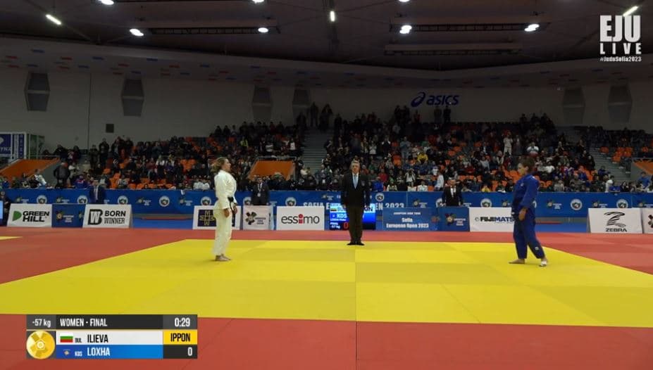 Flaka Loxha, e argjendtë në European Open