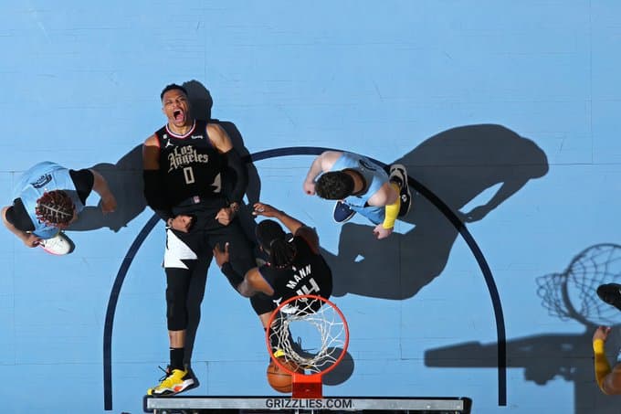 Westbrook lider i Clippers ndaj Grizzlies (VIDEO)