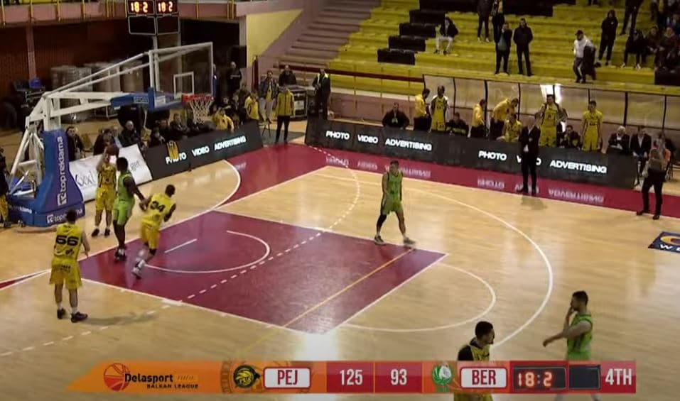 Peja shënon fitore të thellë në Ballkan League (VIDEO)
