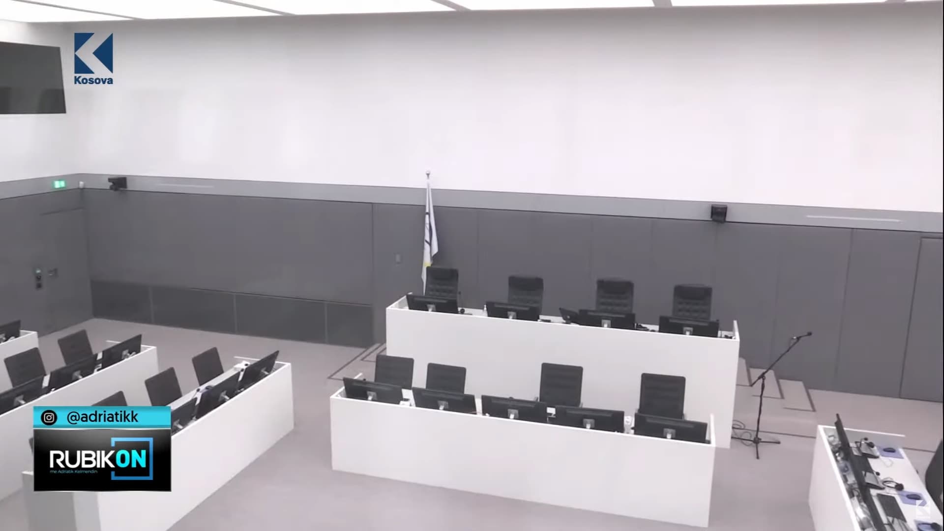 RUBIKON: Detaje nga brendësia e Gjykatës Speciale - pse s'ka simbole të Kosovës? (VIDEO)