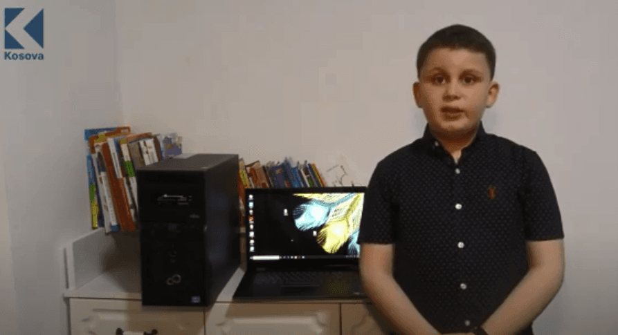Blendi Nuridini, 13 vjeçari i cili na flet për teknologji e inteligjencë artificiale (VIDEO)
