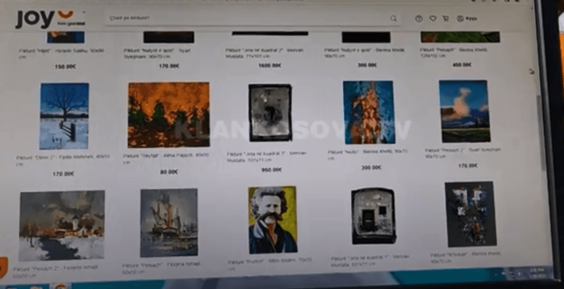 Viti: Artistët shesin pikturat, paratë i japin për fëmijët me aftësi të kufizuara (VIDEO)