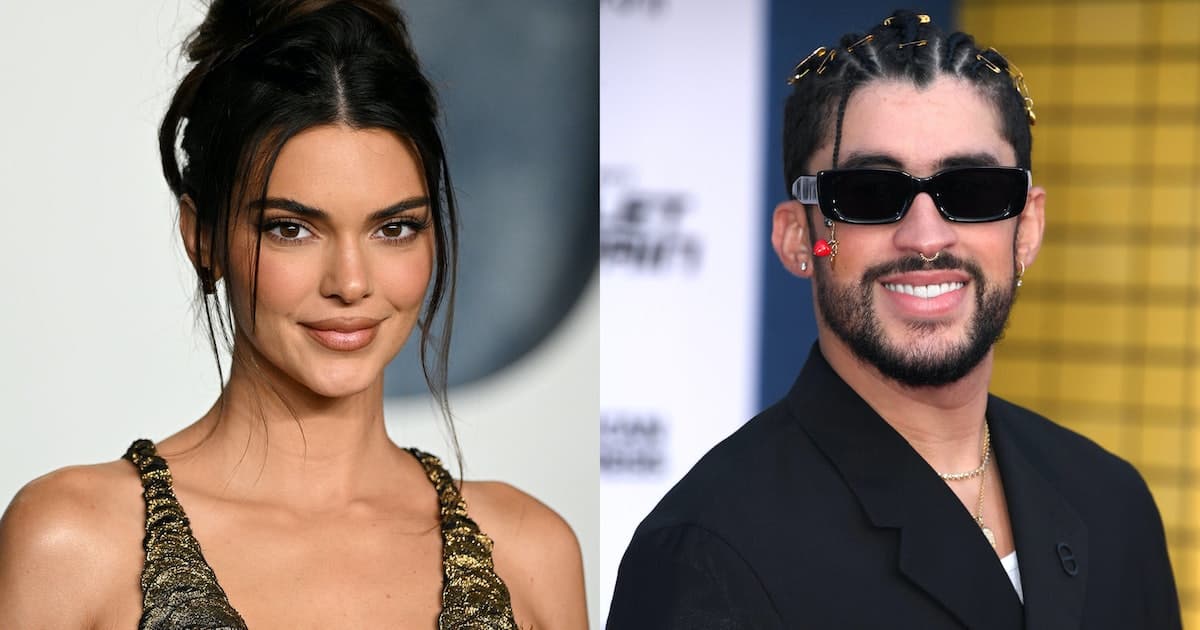 Kendall Jenner dhe Bad Bunny fotografohen duke kalëruar bashkë