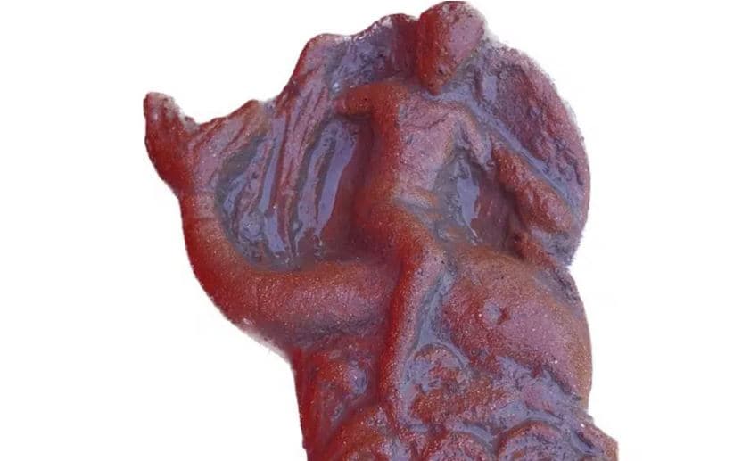 Figura e zotit grek të dashurisë hipur mbi një delfin u gjet në qytetin antik italian