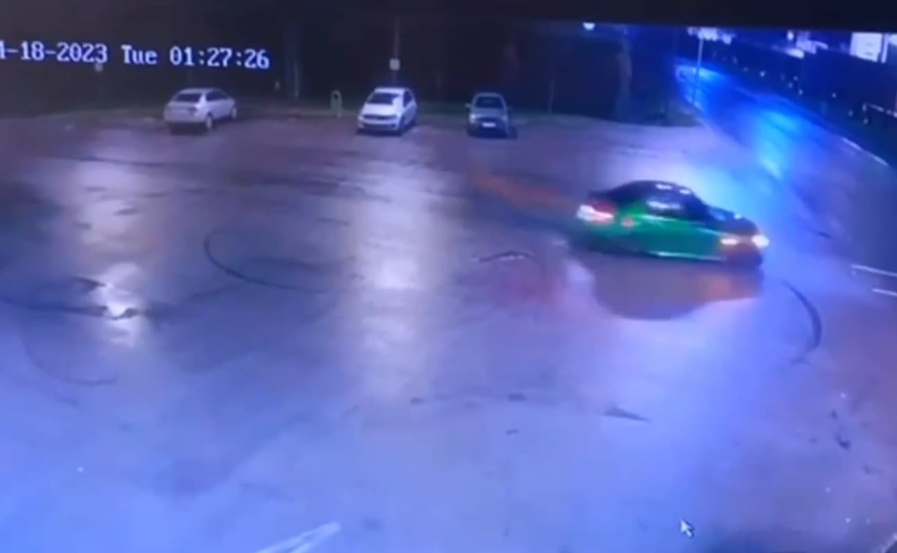 Bënte 'drifta' në Pejë, policia e ndëshkon kundërvajtësin (VIDEO)