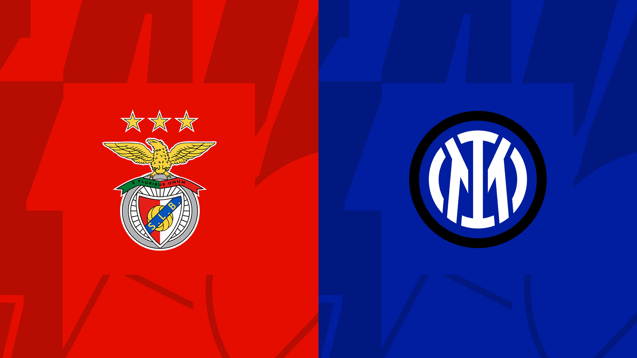 Benfica-Inter, formacionet zyrtare