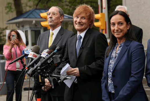 Ed Sheeran i buzëqeshur pas vendimit (FOTO)