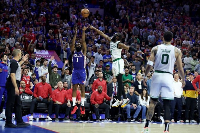 76ers e fitojnë dramën ndaj Celtics pas vazhdimeve (VIDEO)