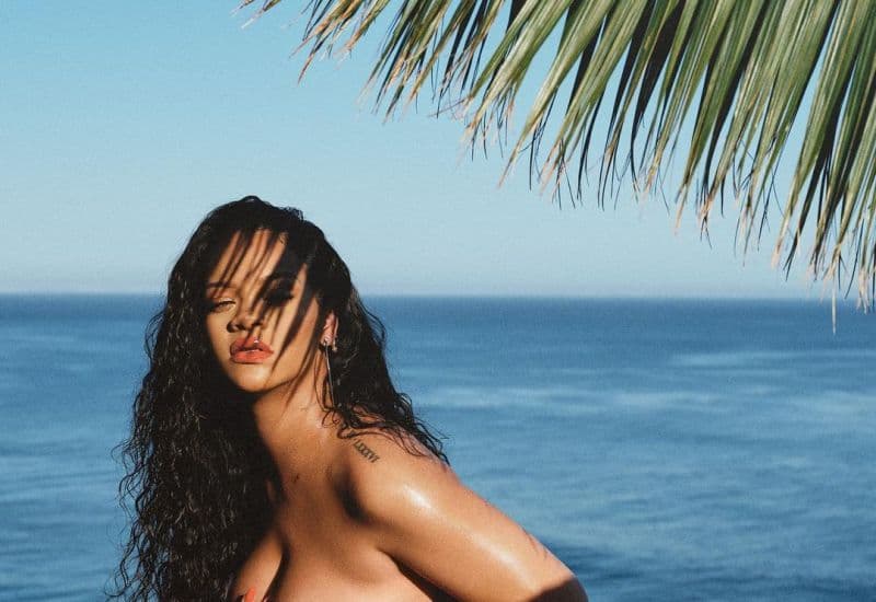 Rihanna "thyen rrjetin" me foto sesionin e shtatzënisë