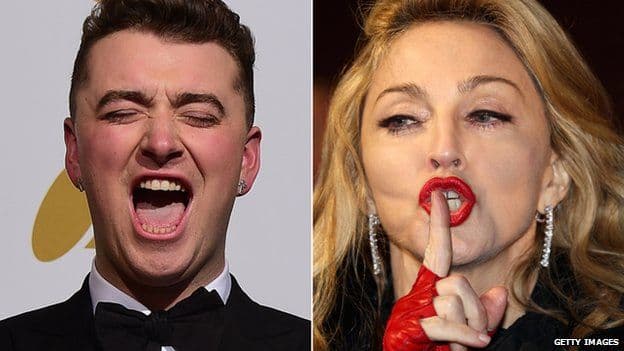 Sam Smith dhe Madonna në një bashkëpunim të ri?