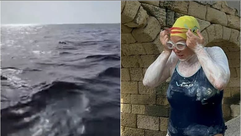 Historike, 35 vjeçarja shqiptare noton nga Otranto për në Vlorë (VIDEO)