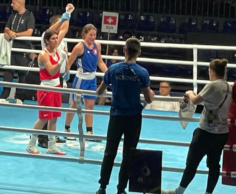 Donjeta Sadiku në çerekfinale, drejt medaljes dhe normës olimpike