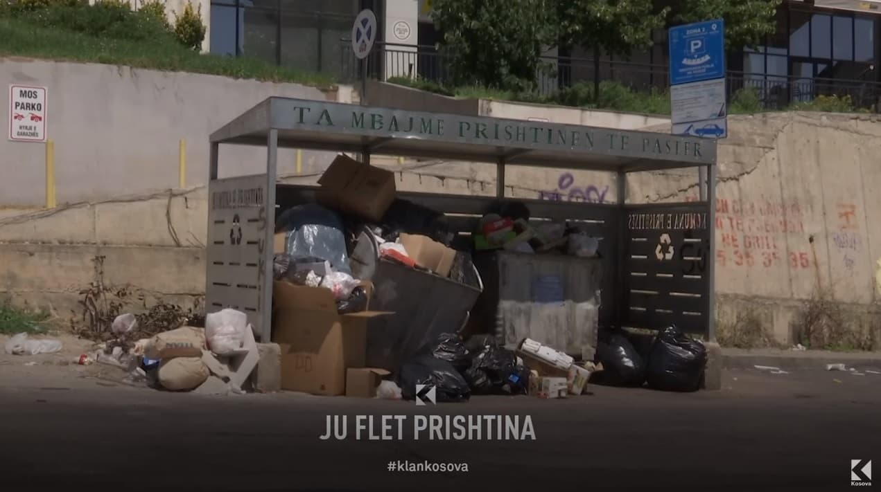 Pakohen kontejnerët në kryeqytet, shtohen mbeturinat (VIDEO)