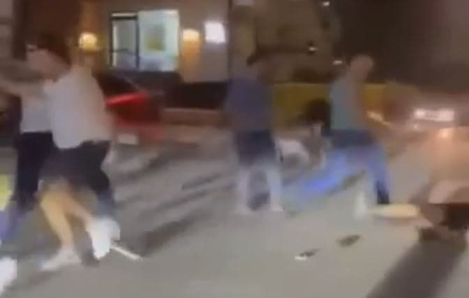 Rrahje në Prishtinë (FOTO)