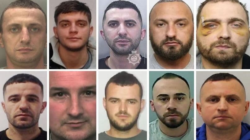 17 vrasësit e dënuar në Britani që pritet të deportohen në Shqipëri