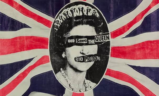 Vdes artisti i bendit "The Sex Pistols"