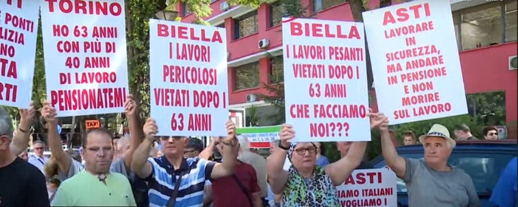 Protestë në Itali, shqiptarët kërkojnë njohjen e pensioneve