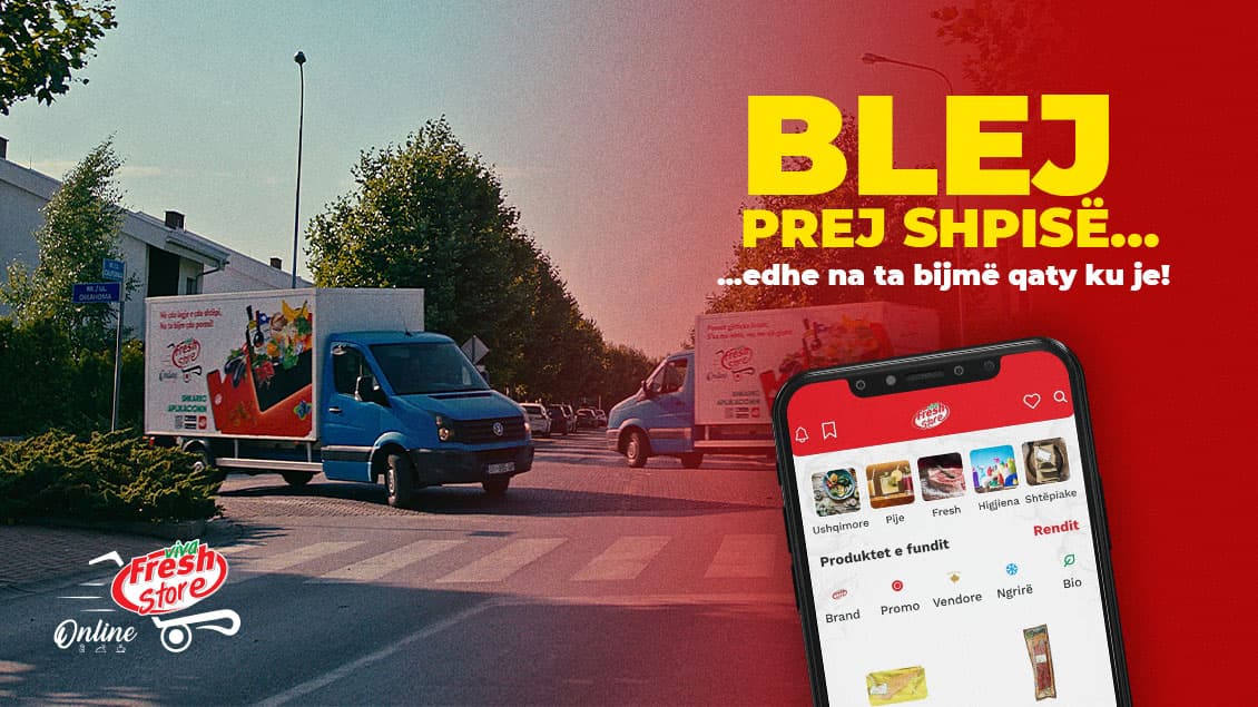 Lansohet projekti "BLEJ PREJ SHPISË" nëpërmjet aplikacionit "Viva Fresh"