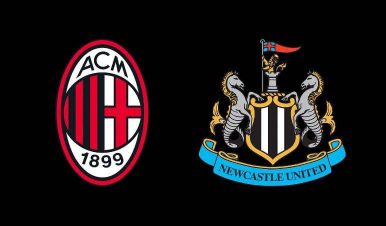 Milan-Newcastle United, formacionet zyrtare