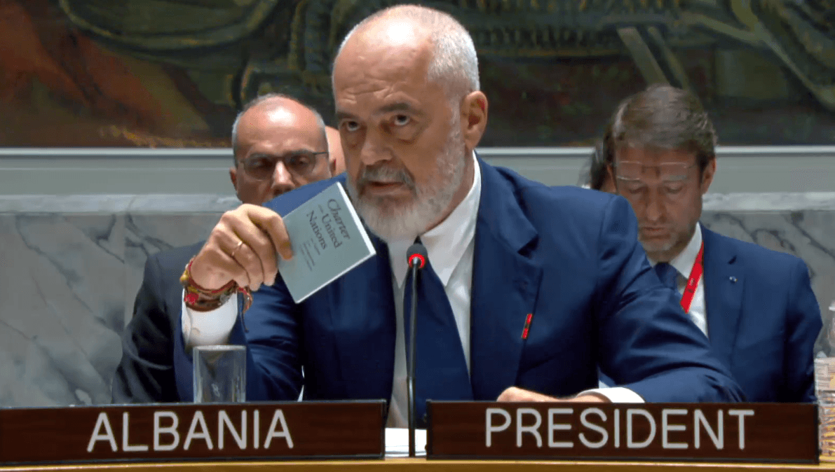 Rama nxjerr kartën e OKB-së kur flet për Kosovën me delegacionin rus