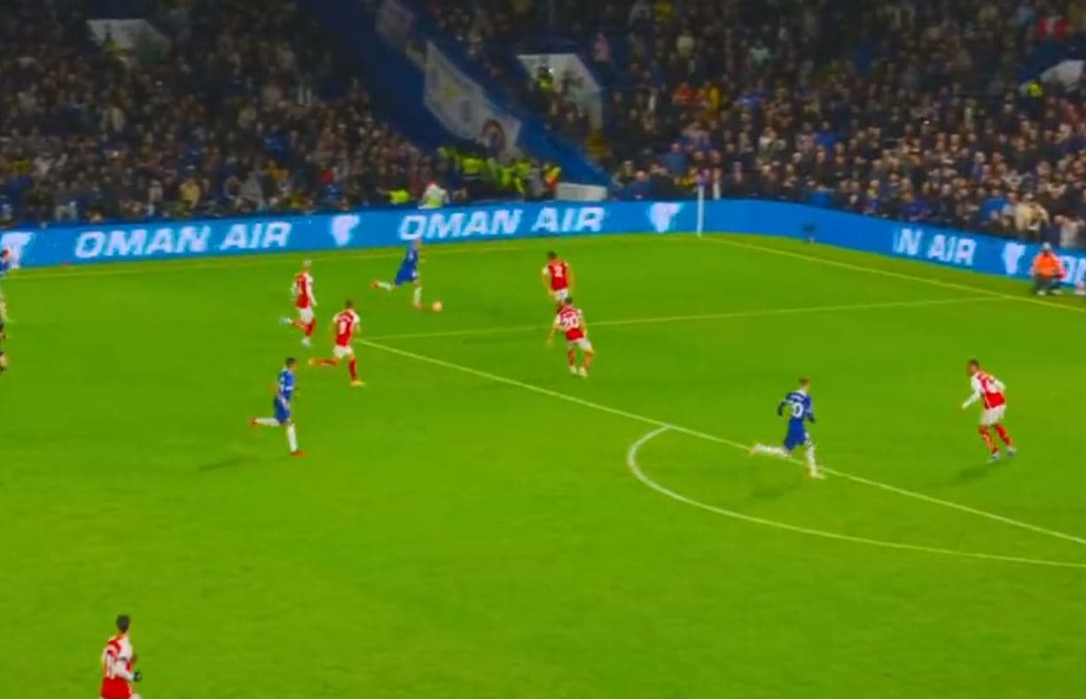 Mudryk shënon eurogol ndaj Arsenalit (VIDEO)