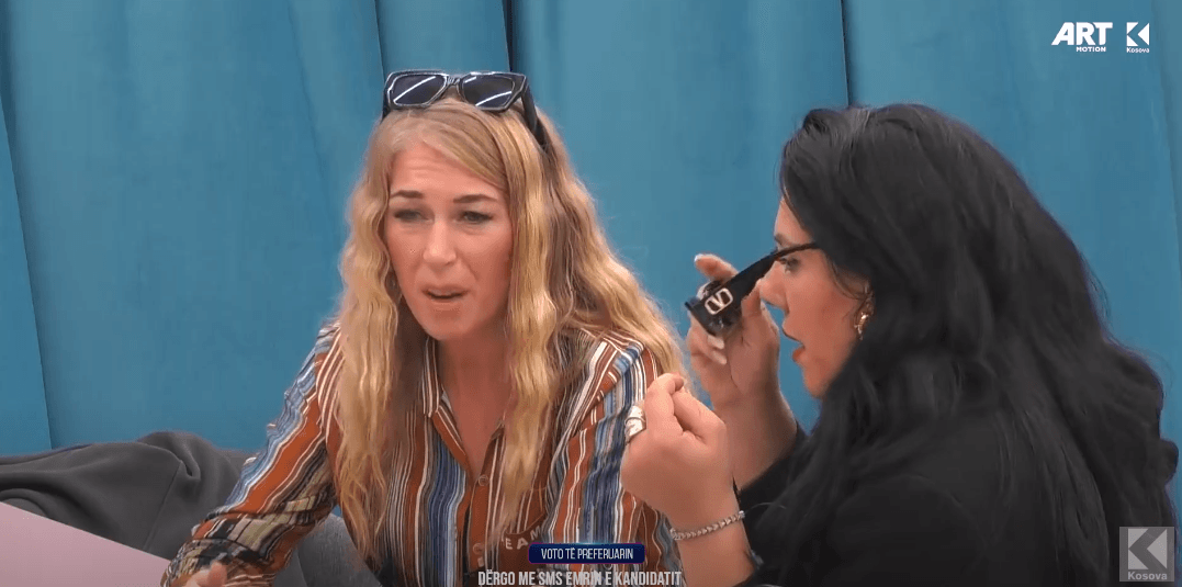 Monika e mllefosur me sjelljet e banorëve të tjerë, veçanërisht Ganisë (VIDEO)