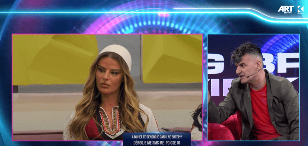 Bledi - Santianës: Ti je xheloze karshi vajzave tjera në shtëpi (VIDEO)