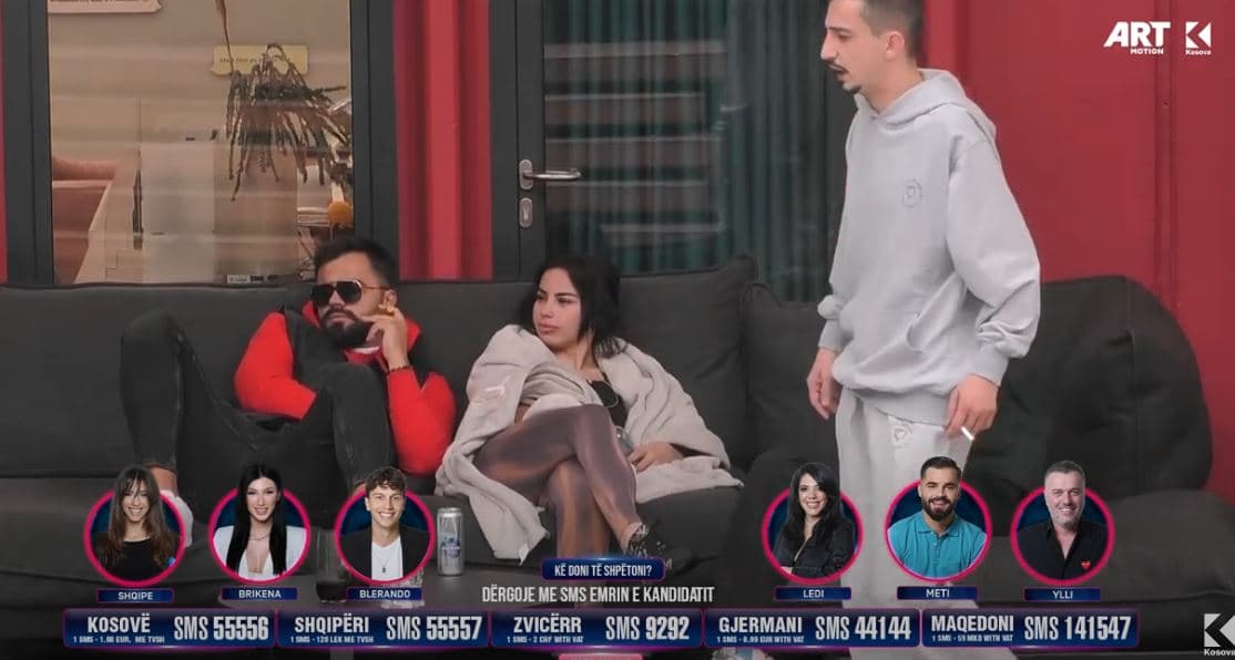 "Idiot, hiqmu bre", Linda i thotë Ganisë (VIDEO)