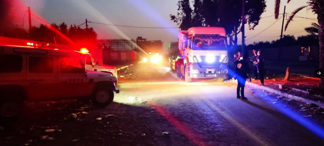 PRCS-ja arrin të dërgojë 40 kamionë me ndihma në Gaza