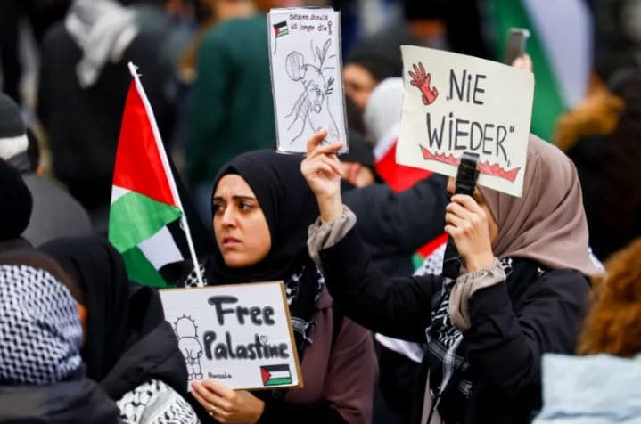Mijëra protestues në Gjermani kërkojnë “Liri për Gazën”
