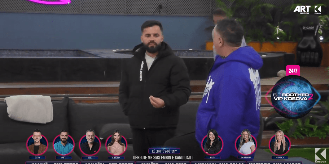 "14 vjet nuk e kom pa motrën tem", Meti nervozohet fort me Ganinë (VIDEO)