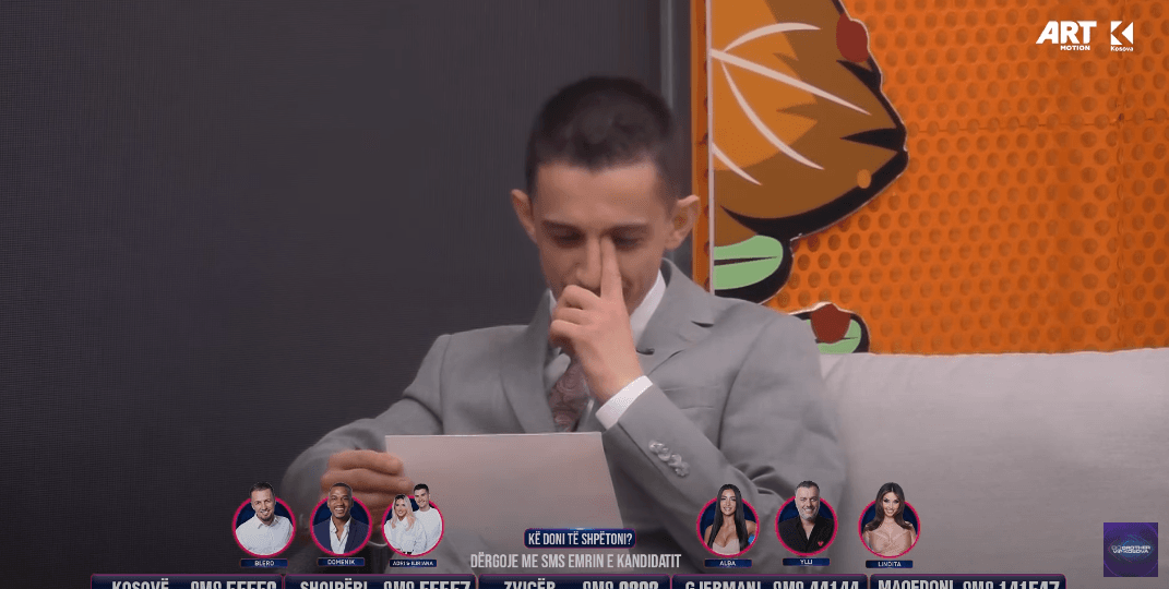 "A të doli këmba e tretë nga kontrolli?", pyetja e Ganiut për Domenikun ngjallë pafund të qeshura (VIDEO)