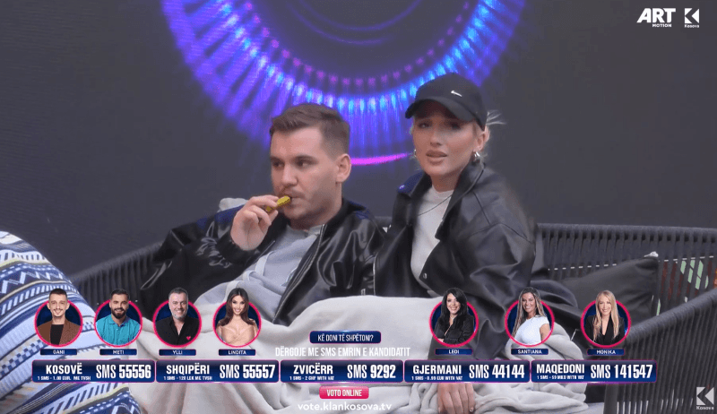 "Më ke zgjedh mua", çifti i Big Brother këndojnë së bashku (VIDEO)