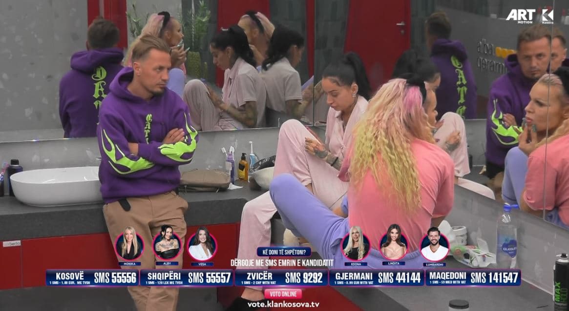 Blero flet me Edonën, ajo i tregon se ka hatërmbetje që mbrëmë se shpëtoi nga nominimi (VIDEO)