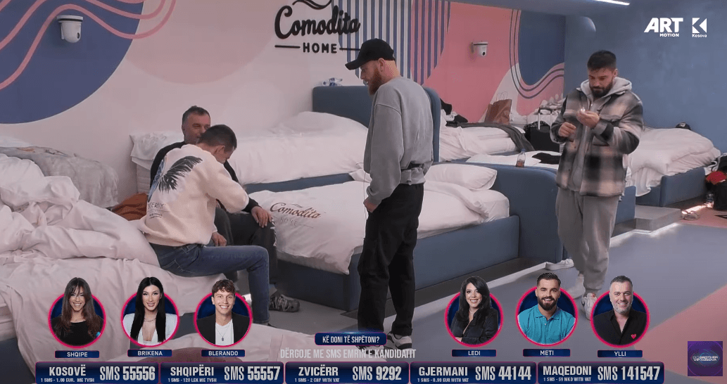 Gania imiton Edonën, ja çfarë tha ajo për Lumbardhin (VIDEO)