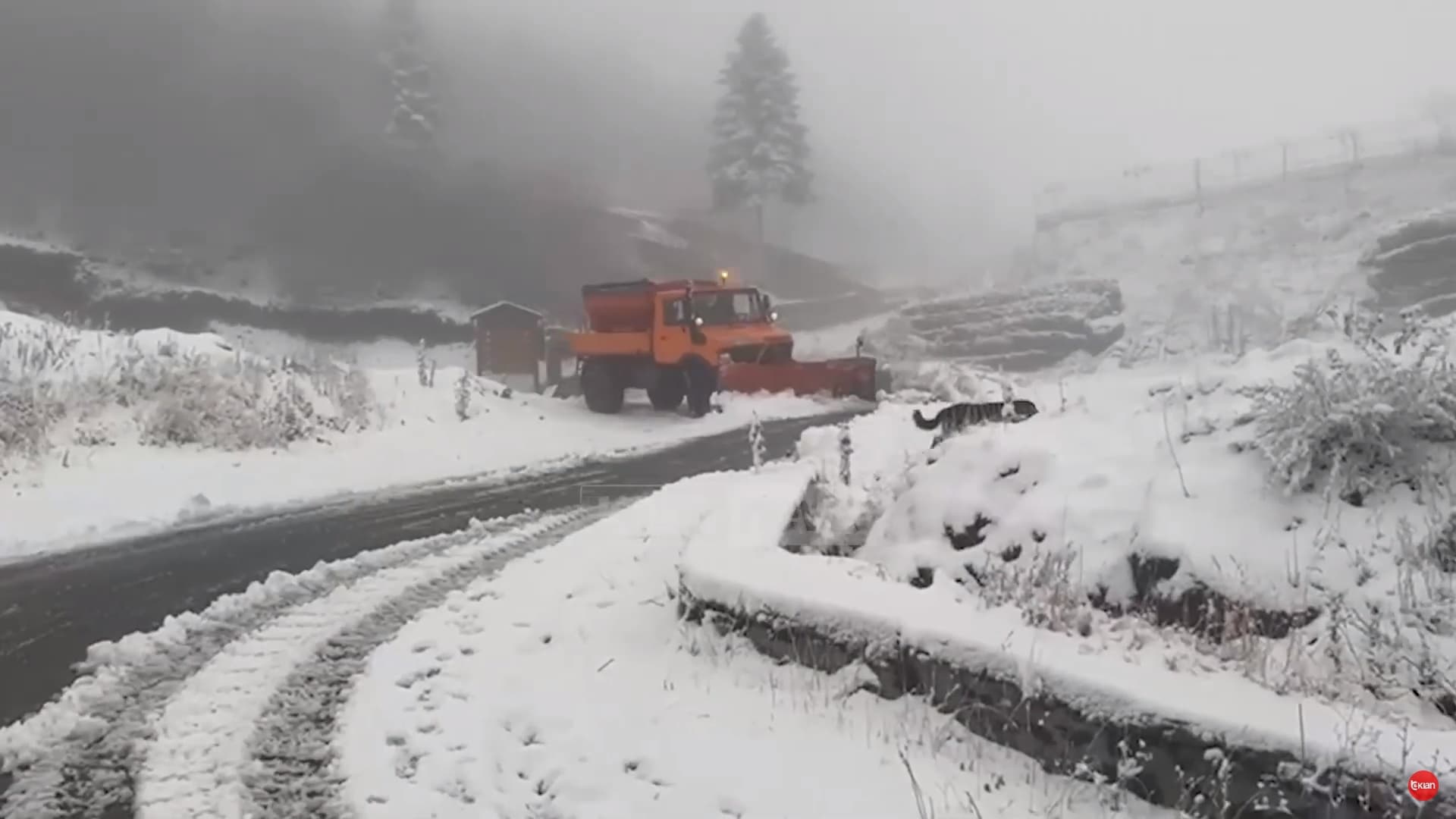 Bora zbardh fshatrat e Korçës