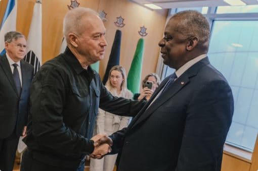 Sekretari amerikan i mbrojtjes u takua me homologun e tij izraelit