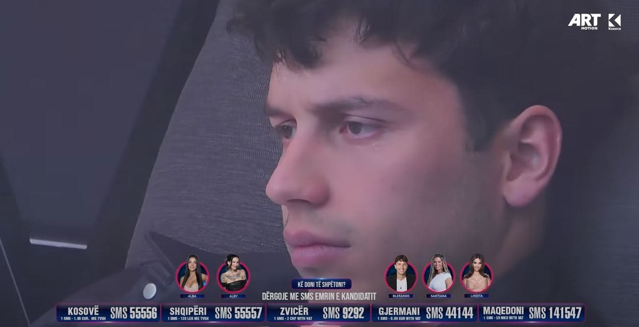 Edhe Blerando shpërthen në lot, qëndron i vetëm në oborr (VIDEO)